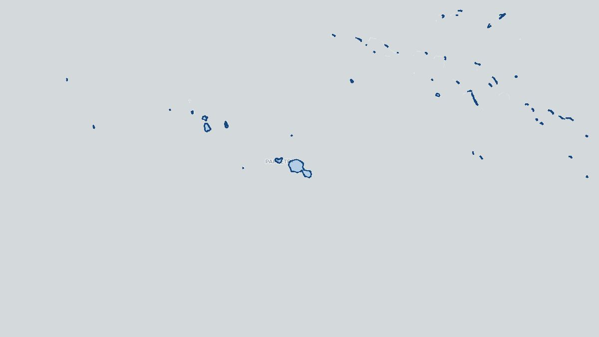 Karta over Franska Polynesien